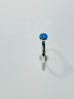 Blue Opal Ring