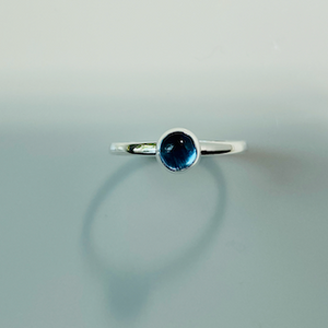 Blue Topaz Ring